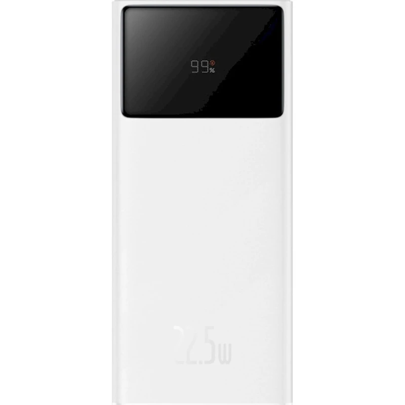 Портативное ЗУ Power Bank Baseus EnerFill FP41 PD22.5W 30000 mAh (E0027K) – Moon White. Фото 2 из 3