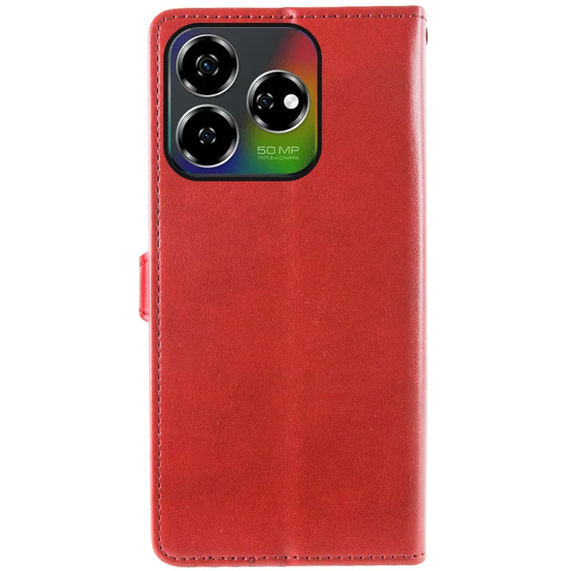 Чохол-книжка GETMAN Gallant  на ZTE Nubia V60 – Червоний. Фото 5 з 6