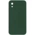 Чехол Silicone Case Square L с защитой камеры для Apple iPhone XR (6.1") – Зеленый / Cyprus Green. Фото 1 из 1