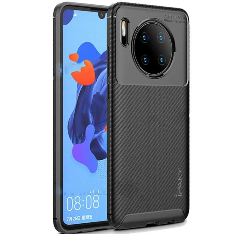 

Силиконовый чехол iPaky Kaisy для Huawei Mate 30 Pro (Черный), Чорний