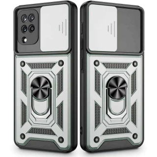 Протиударний чохол Serge Ring з захистом камери на Samsung Galaxy A12 фото 1 з 1