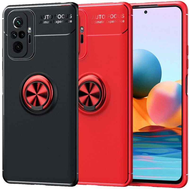 

Чохол Deen ColorRing з кільцем на Xiaomi Redmi Note 10 Pro