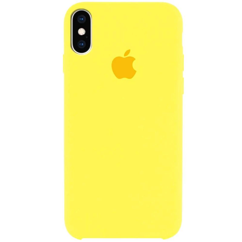 

Чохол Silicone Case на Apple iPhone XS Max (6.5") (Жовтий / Yellow)