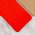 Кольоровий силіконовий чохол GETMAN із закритою камерою для Xiaomi Redmi 12 – Червоний / Red. Фото 3 з 3