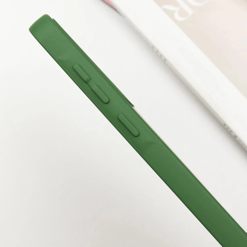 Силиконовый чехол Lakshmi MagFit для Google Pixel 9 Pro – Зеленый / Dark green. Фото 7 из 8