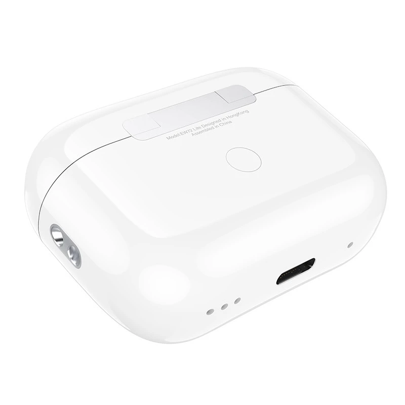 Бездротові TWS навушники Hoco EW72 Lite Soar with Touch Screen – White. Фото 6 з 8