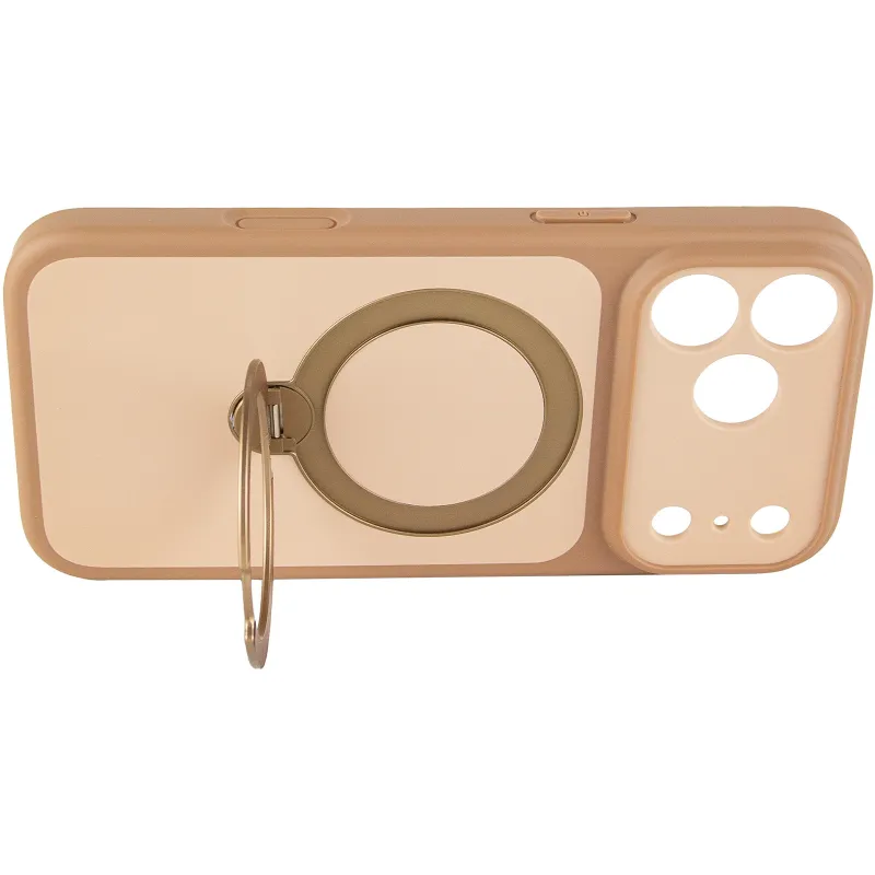 Чехол Ummi Full Camera with Magnetic Fit HQ Ring для Apple iPhone 18 Pro Max – Brown Gold. Фото 5 из 7