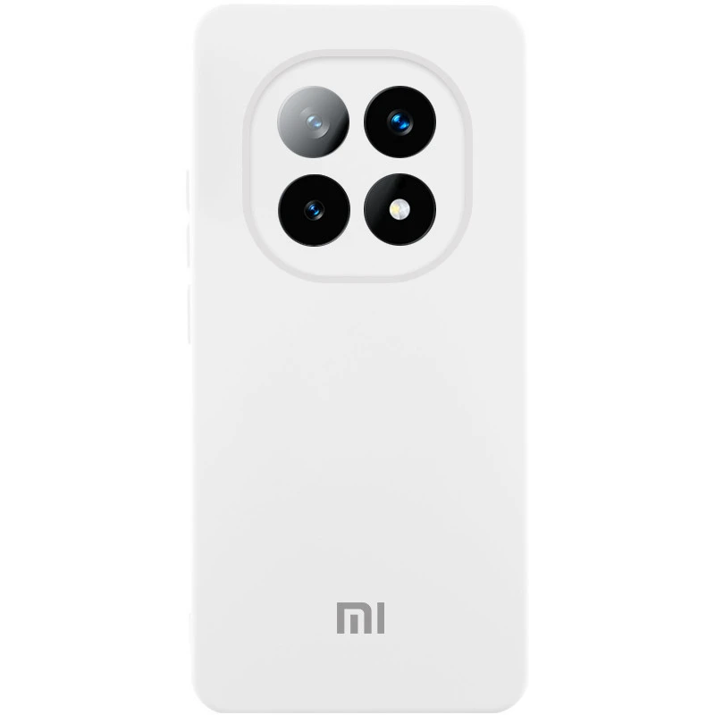 Чохол Silicone Case Lakshmi Premium L з закритою камерою на Xiaomi Redmi Note 15 4G/5G (EU) – Білий / White. Фото 1 з 1