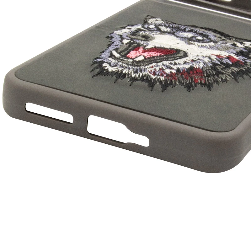 TPU+PC чехол с животными для Xiaomi Poco X6 – Grey Wolf. Фото 11 из 13
