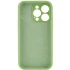 Чехол Silk Full Camera Protective (AA) NO LOGO для Apple iPhone 14 Pro (6.1") – Мятный / Mint. Фото 4 из 7