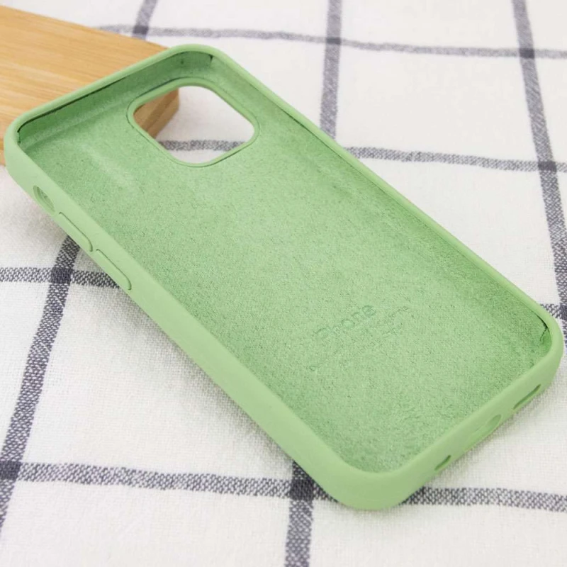 Чохол Silicone Case з закритим низом на Apple iPhone 13 Pro (6.1") – М'ятний / Mint. Фото 5 з 8