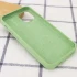 Чохол Silicone Case з закритим низом на Apple iPhone 13 Pro (6.1") – М'ятний / Mint. Фото 5 з 8
