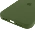 Чохол Silicone Case з закритим низом на Apple iPhone 17 Pro Max (6.9") – Зелений / Dark Olive. Фото 6 з 6
