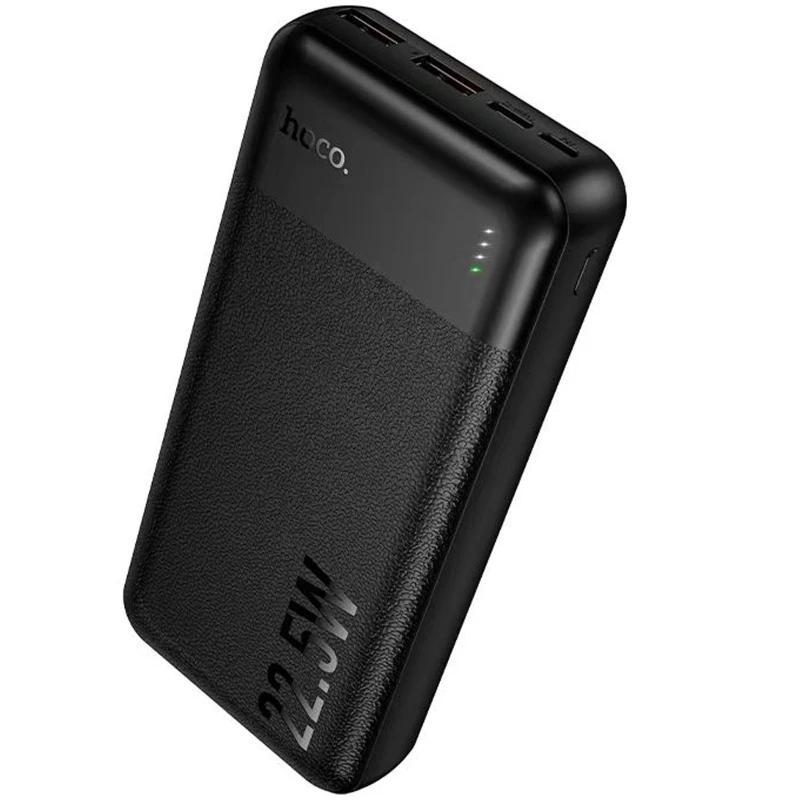 Портативний ЗП Power Bank Hoco J159A Essence 22.5W+PD20W 20000 mAh – Black. Фото 6 з 6