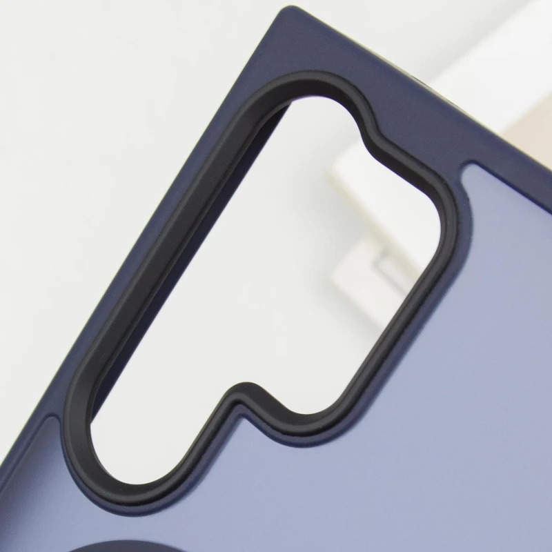 Чохол Ummi Colorful with MagSafe для Samsung Galaxy S26 Ultra – Синій / Navy Blue. Фото 5 з 5