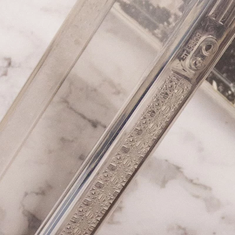 Силіконовий чохол з візерунком на Xiaomi Poco X5 5G – Сірий. Фото 4 з 5