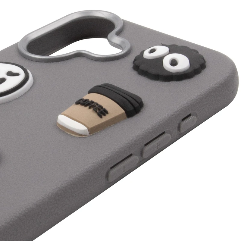Чехол Labubu Toys для Apple iPhone 17 (6.3") – Monster / Grey. Фото 5 из 6