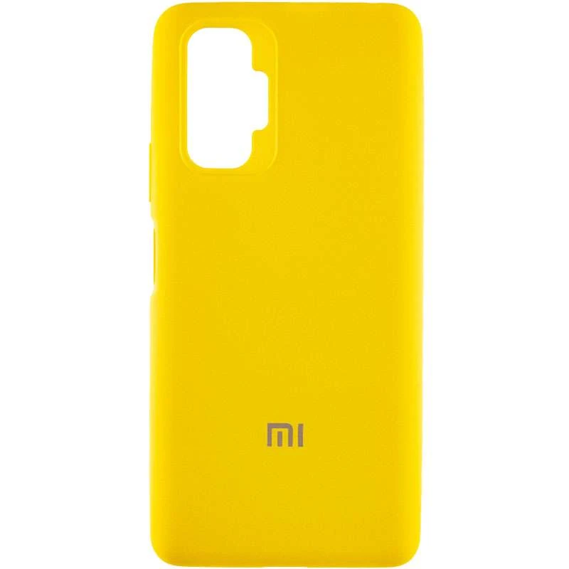 

Чохол Silicone Case з закритим низом на Xiaomi Redmi Note 10 Pro (Жовтий / Yellow)