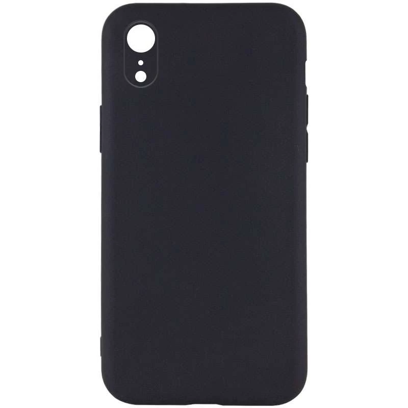 Чорний силіконовий чохол Epik із захистом камери на Apple iPhone XR (6.1") фото 1 з 1