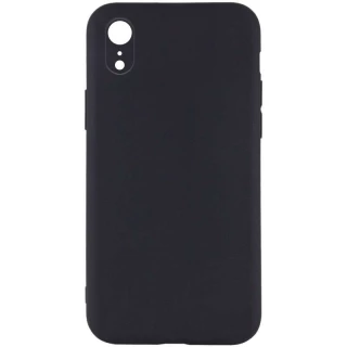Чорний силіконовий чохол Epik із захистом камери на Apple iPhone XR (6.1") фото 1 з 1
