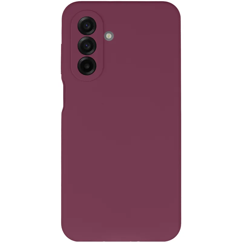 Чохол Silicone Case Lakshmi Premium із закритою камерою для Samsung Galaxy A17 4G/5G – Бордовий / Plum. Фото 5 з 11