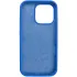Чехол Silk Full Protective (AA) NO LOGO для Apple iPhone 16 Pro – Синий / Capri Blue. Фото 6 из 18
