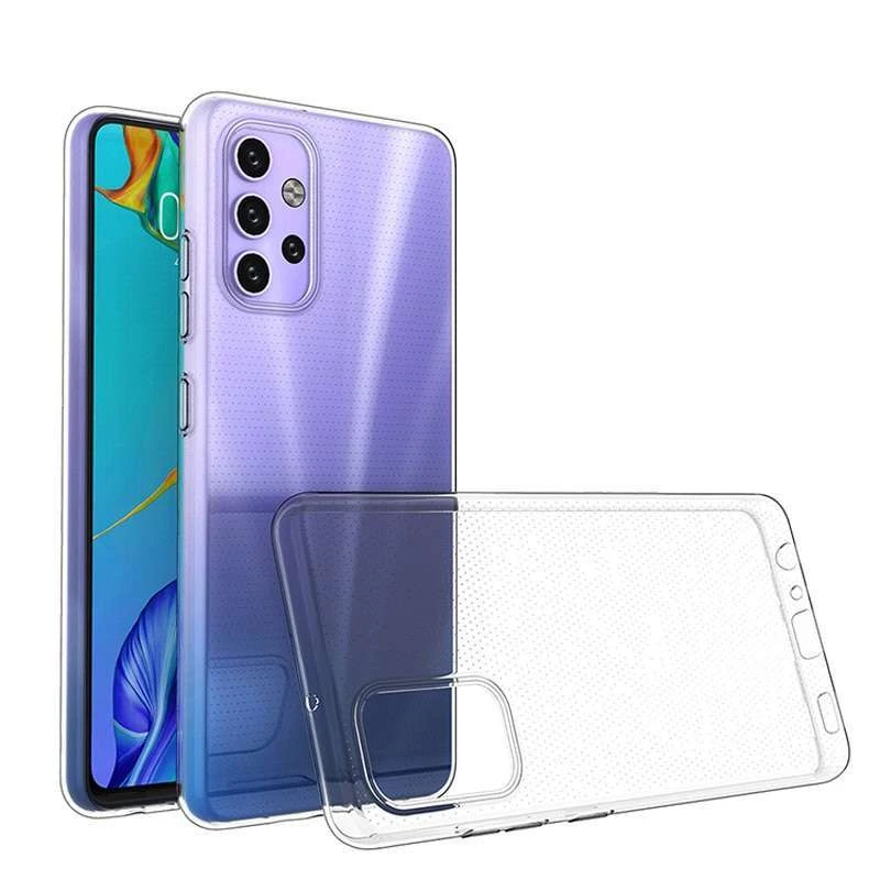 

Ультратонкий силиконовый чехол 1,5 мм для Samsung Galaxy A32 (A325F) 4G (Бесцветный (прозрачный)), Безбарвний (прозорий)