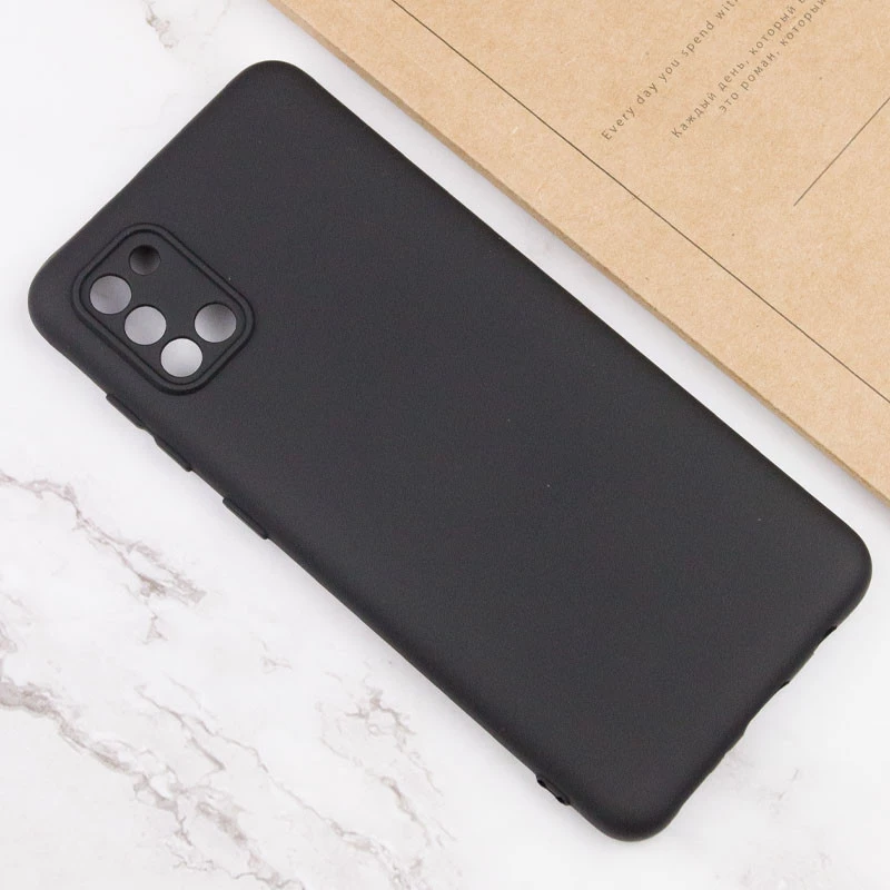 Чохол Silicone Case Lakshmi Elit на Samsung Galaxy A31 – Чорний / Black. Фото 6 з 7