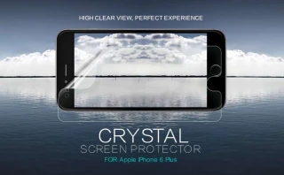 Защитная плёнка Nillkin Crystal для Apple iPhone 6/6s plus (5.5") фото 1 Защитная плёнка Nillkin Crystal для Apple iPhone 6/6s plus (5.5") фото 1 из 3
