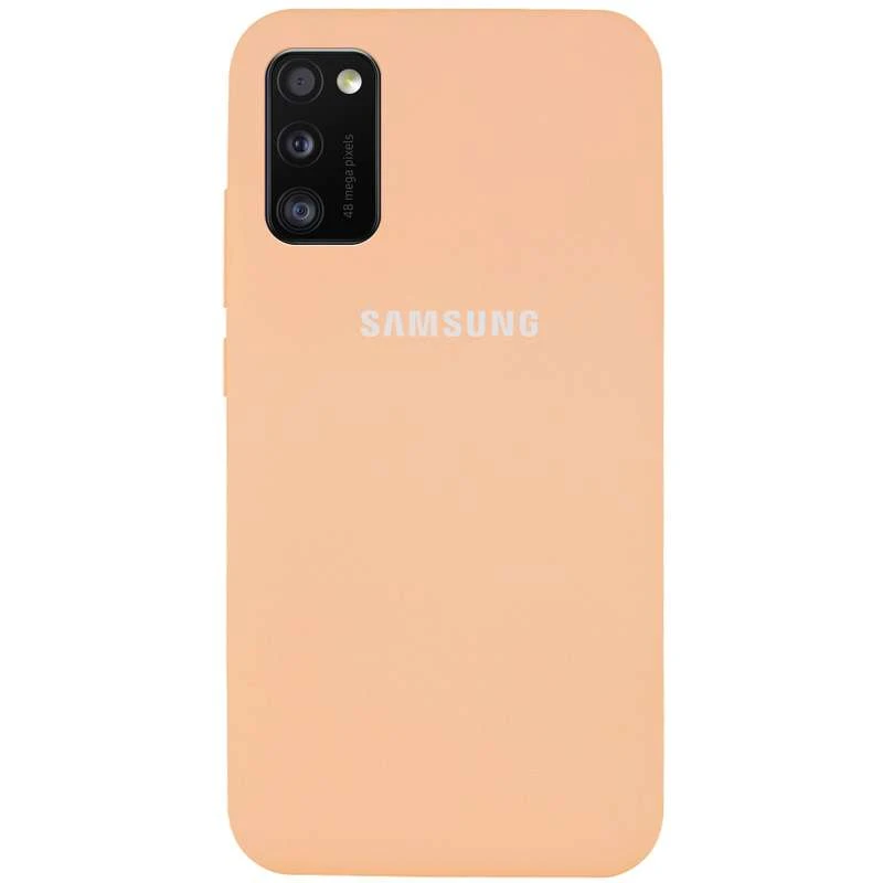 

Чохол Silicone Case з закритим низом на Samsung Galaxy A41 (Рожевий / Light Flamingo)