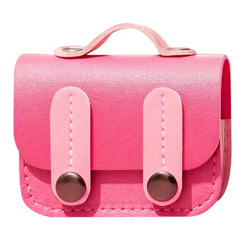 Шкіряний футляр Briefcase для навушників AirPods Pro 2 / Pro – Pink. Фото 1 з 5