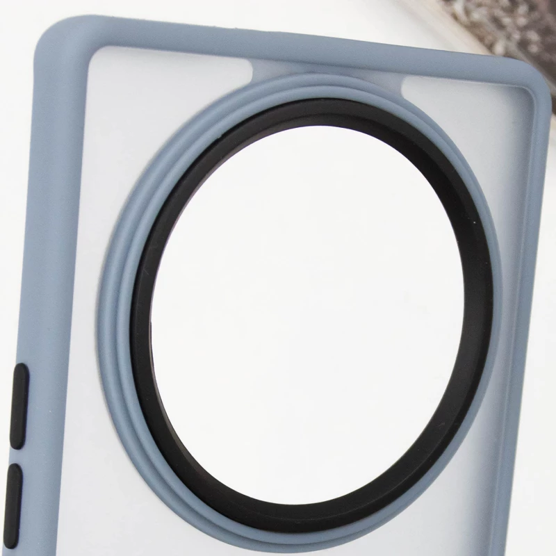 Чехол TPU+PC Lyon Frosted на Xiaomi Redmi A3 – Sierra Blue. Фото 5 из 5