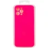 Чехол с защитой камеры Silicone Case для Apple iPhone 12 Pro Max (6.7") – Розовый / Barbie pink. Фото 6 из 6