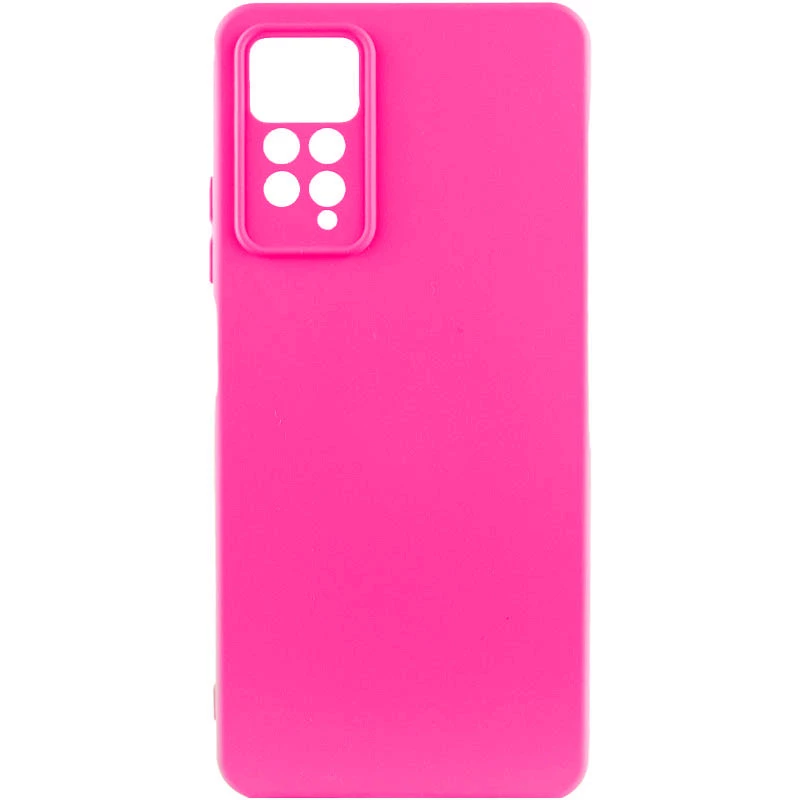 

Чехол Silicone Case Lakshmi Premium з закритою камерою на Xiaomi Redmi Note 11 Pro 4G/5G (Розовый / Barbie pink), Рожевий / barbie pink