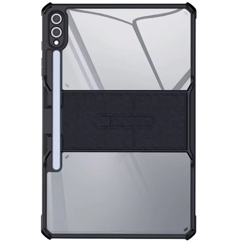 TPU+PC чехол Xundd Stand с усиленными углами для Samsung Galaxy Tab S9+ 12.4'' – Черный. Фото 4 из 6