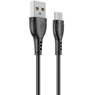 Дата кабель Borofone BX51 Triumph USB to MicroUSB (1m) фото 1 Дата кабель Borofone BX51 Triumph USB to MicroUSB (1m) фото 1 з 4