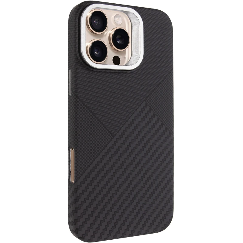 TPU чохол Pixel Craft with MagSafe для Apple iPhone 16 Pro – Graphite Flow. Фото 2 з 8