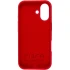 Силіконовий чохол Fibra Full with MagSafe для Apple iPhone 17 (6.3") – Red. Фото 2 з 3