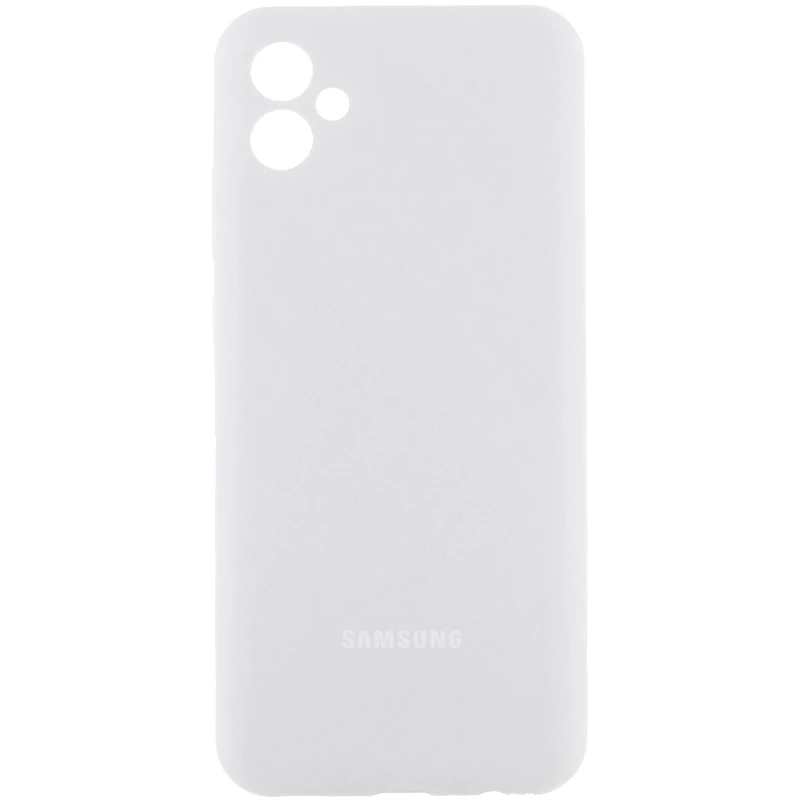 Чохол Silicone Case Lakshmi Premium L з закритою камерою на Samsung Galaxy A05 – Білий / White. Фото 1 з 2