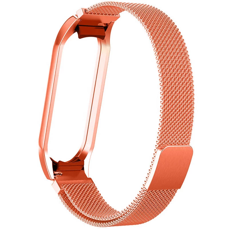 Ремінець Milanese Loop Design для Xiaomi Mi Band 7 – Peach. Фото 1 з 6