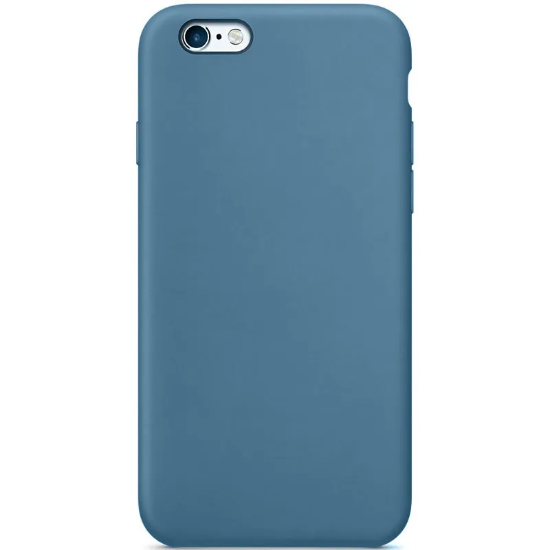 Чохол Silk Full Protective (AA) NO LOGO для Apple iPhone 6/6s (4.7") – Синій / Blue Jay. Фото 1 з 1