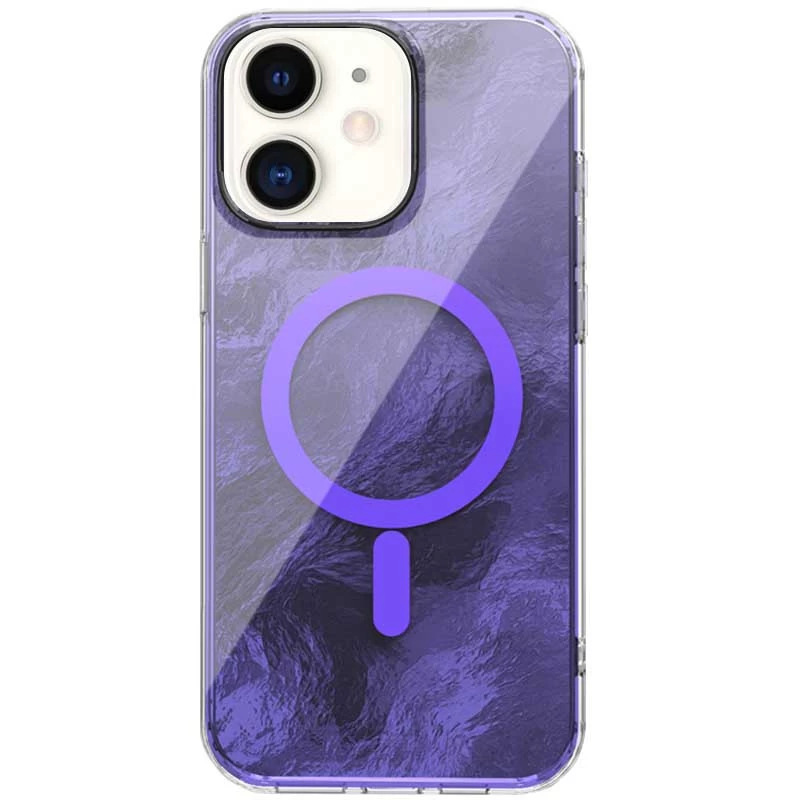 Силиконовый чехол Shiny Mountain (MagFit) для Apple iPhone 11 (6.1") – Purple. Фото 1 из 2