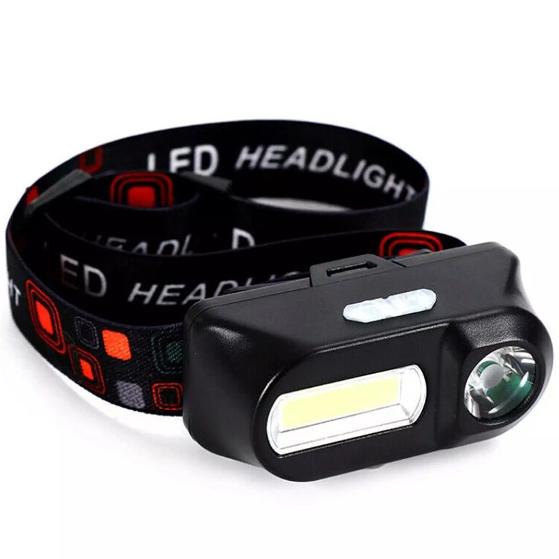 

Налобный ліхтар LED Double light 1804 (Black)