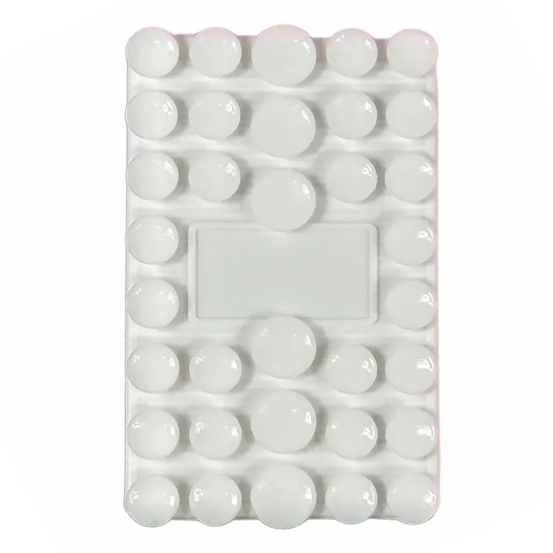 Тримач-присоска для телефону Sticker Hold Silicone 100*60 мм – White. Фото 1 з 1