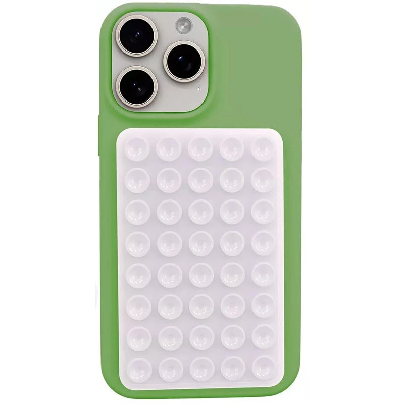 Держатель-присоска для телефона Double Side Silicone 100*64мм – Pudra. Фото 1 из 4