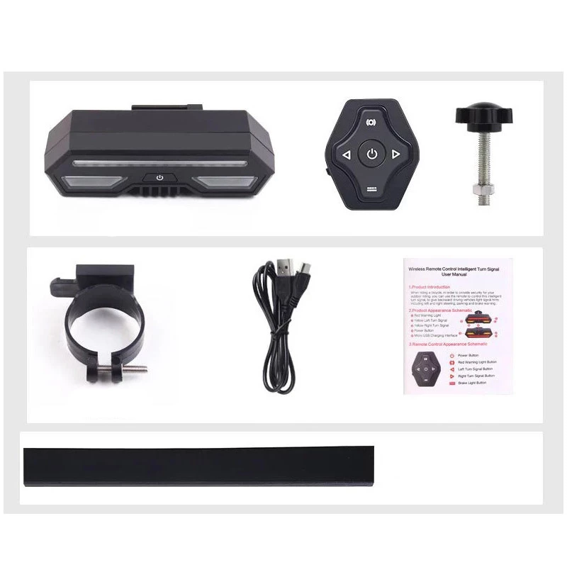 Трекер GPS велосипедний V03B Bike Tacker+Auto Tail Light 2in1 SIM (4GLTE+3GWCDMA+2GGSM) 140/2400mAh – Black. Фото 3 з 7