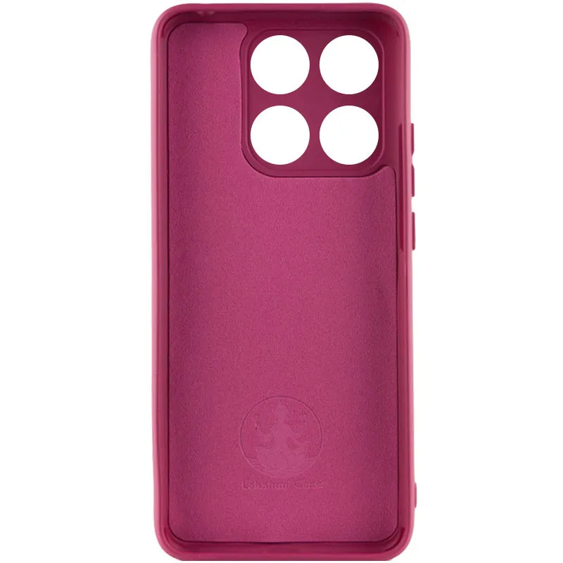 Чохол Silicone Case Lakshmi Premium із закритою камерою для Motorola Moto G17 – Бордовий / Plum. Фото 2 з 2