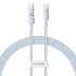 Дата кабель Baseus Gem Fast Charging Type-C to Type-C 100W (2m) (P10373000111-01) – Blue. Фото 1 з 6