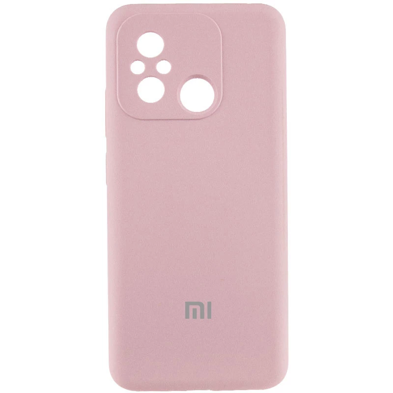 Силіконовий чохол Cover Lakshmi з захистом камери для Xiaomi Redmi 12C / Poco C55 – Рожевий / Pink Sand. Фото 1 з 4