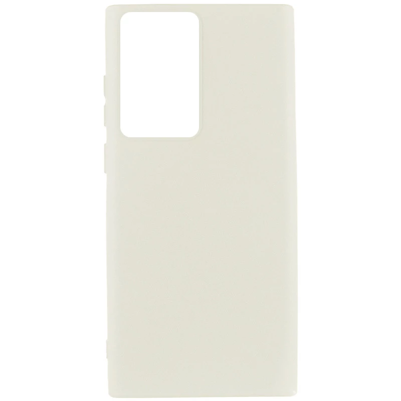 Чохол Silicone Case Lakshmi Elit на Samsung Galaxy S21 Ultra – Білий / White. Фото 1 з 6
